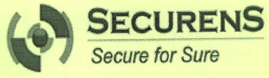 Securens Secure For Sure Device mark 2564699 Trademark