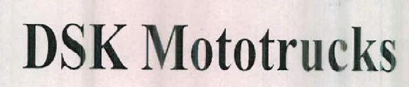Dsk Mototrucks Device mark 2418386 Trademark