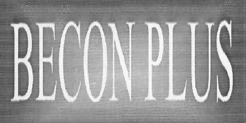 Becon Plus (logo) Device mark 2153496 Trademark