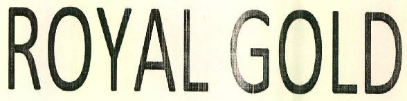 Royal Gold Device mark 2766074 Trademark