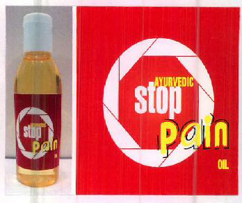 Ayurvedic Stop Pain Oil Device mark 2625526 Trademark