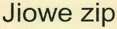 Jiowe Zip Device mark 2702279 Trademark