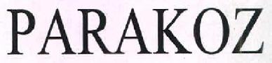 Parakoz Device mark 2856628 Trademark