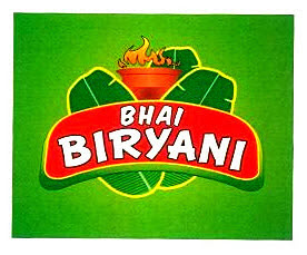 Bhai Biriyani Device mark 2840453 Trademark