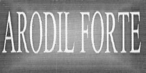 Arodil Forte (logo) Device mark 2153490 Trademark