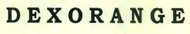 Dexorange Device mark 2984819 Trademark