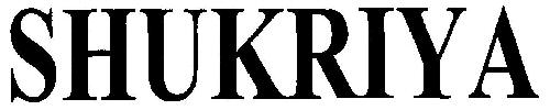 Shukriya Device mark 2942693 Trademark