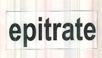 Epitrate Device mark 2470518 Trademark
