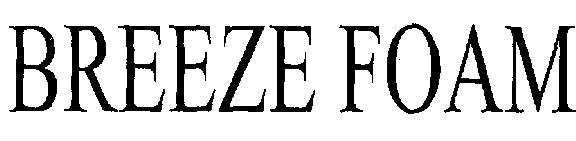 Breeze Foam (logo) Device mark 2270555 Trademark