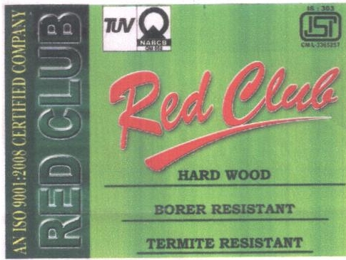 Red Club Hard Wood Device mark 2291447 Trademark