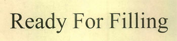 Ready For Filling Device mark 2340540 Trademark