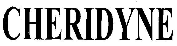 Cheridyne (device) Device mark 2302959 Trademark