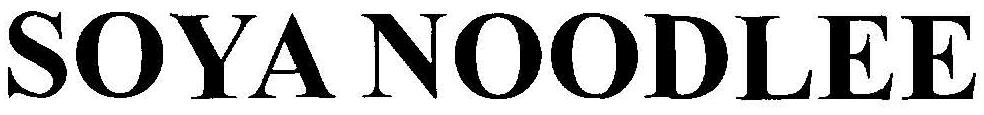 Soya Noodlee (logo) Device mark 2174364 Trademark