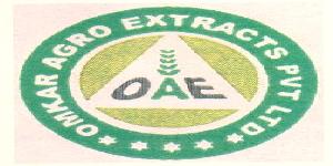 Oae Omkar Agro Extracts Pvt Ltd (device Of Trangle) Device mark 2287939 Trademark