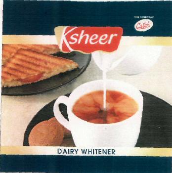 Ksheer Dairy Whitener (label) Device mark 2477769 Trademark