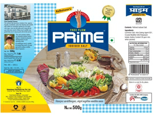 Prime Iodised Salt Device mark 2251563 Trademark