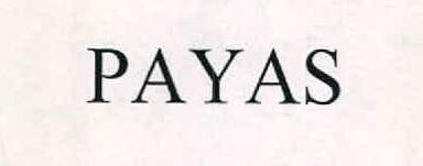 Payas Device mark 2545066 Trademark