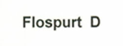 Flospurt D Device mark 2602068 Trademark