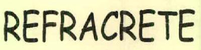Refracrete Device mark 2588518 Trademark