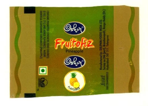 Fruitofiz Oshon Pineapple Device mark 2813708 Trademark