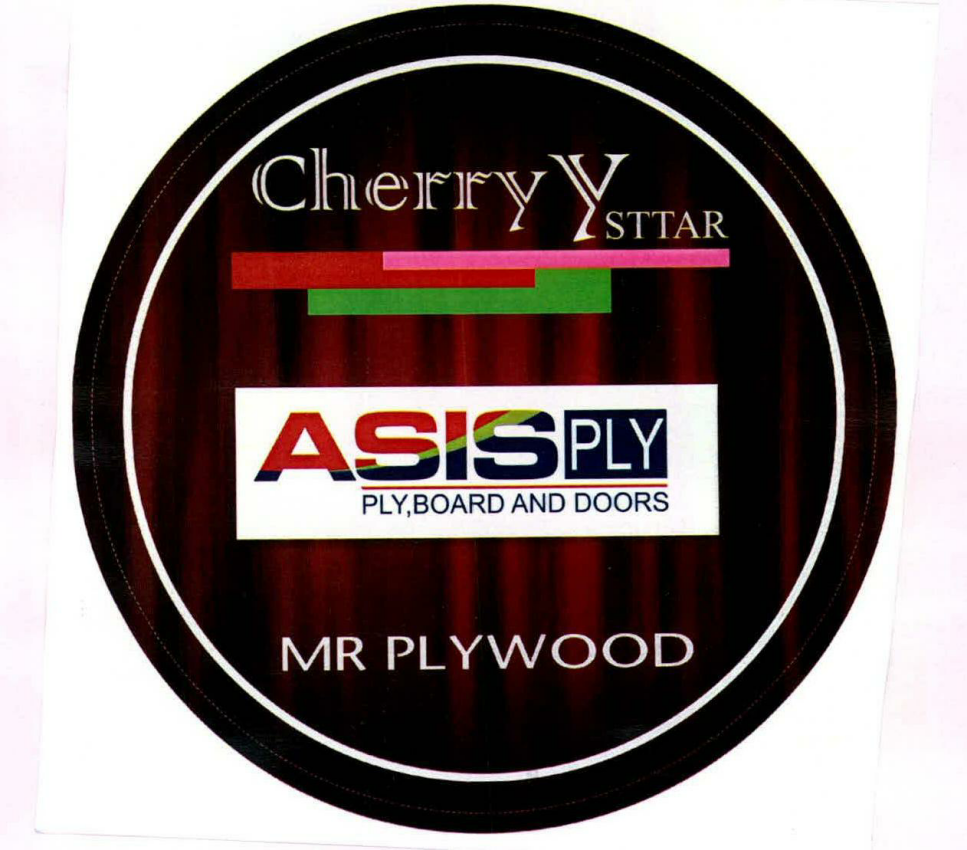 Cherryy Sttar Asis Ply Mr Plywood Device mark 2211805 Trademark