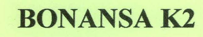 Bonansa K2 Device mark 2301279 Trademark