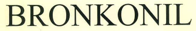 Bronkonil Device mark 2913282 Trademark