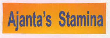 Ajanta's Stamina Device mark 2463482 Trademark