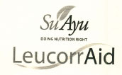 Su Ayu Leucorraid With Device Of Leaf Device mark 2666174 Trademark