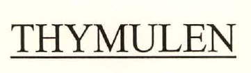 Thymulen Device mark 2909454 Trademark