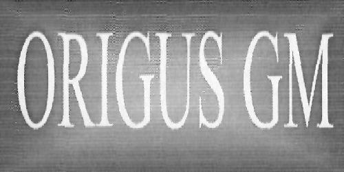 Origus Gm (logo) Device mark 2153494 Trademark