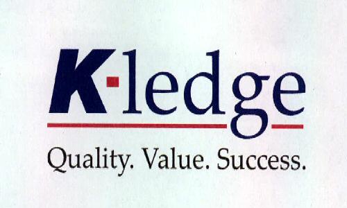 K-ledge Quality. Value. Success. Device mark 2307207 Trademark