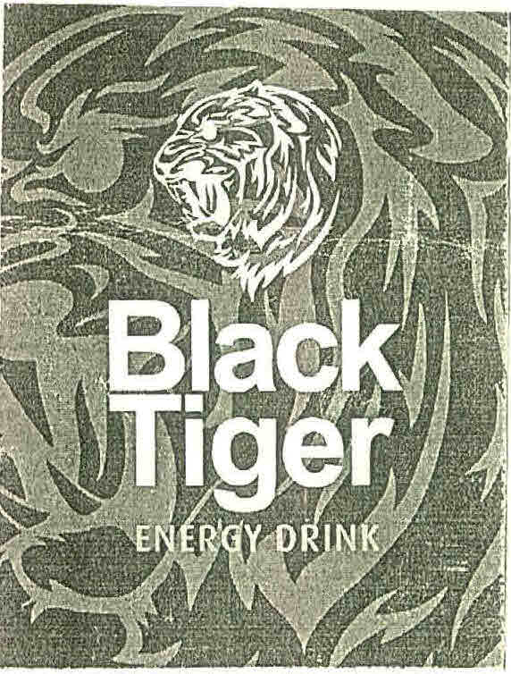 Black Tiger Energy Drink Device mark 2710777 Trademark