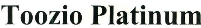 Toozio Platinum Device mark 2253068 Trademark