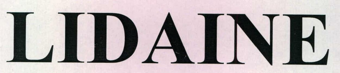 Lidaine Device mark 2192899 Trademark