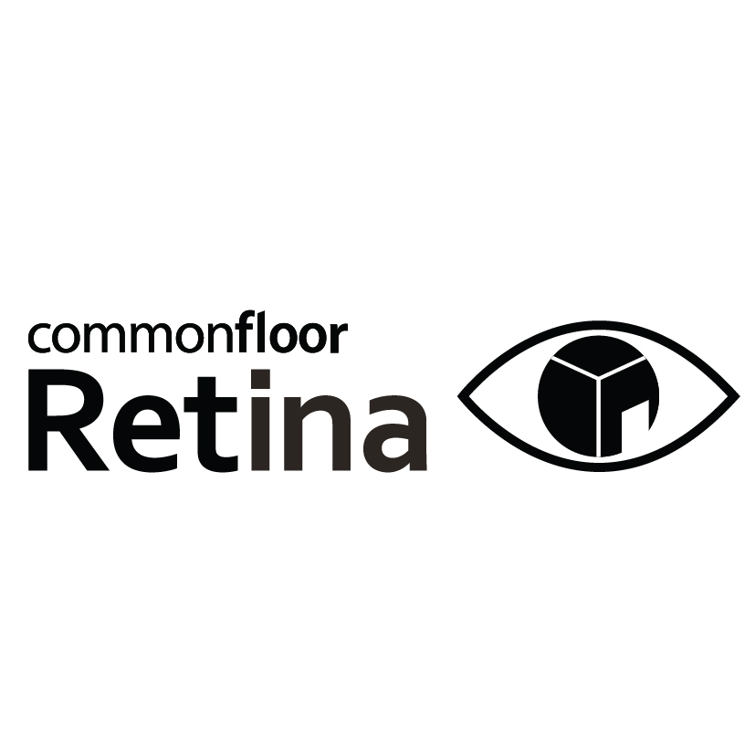 Commonfloor Retina (black And White Label) Device mark 2942110 Trademark