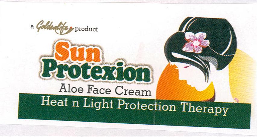 Sun Protexion Aloe Face Cream Device mark 2063887 Trademark