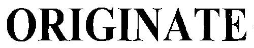 Originate (device) Device mark 2631740 Trademark