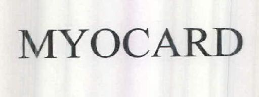 Myocard Device mark 2454492 Trademark