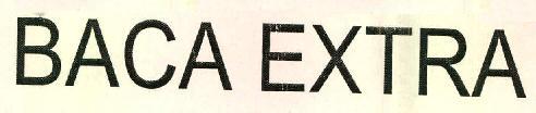 Baca Extra Device mark 2632300 Trademark