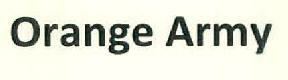 Orange Army Device mark 2987288 Trademark