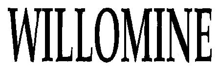 Willomine (device) Device mark 2379617 Trademark