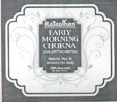 Early Morning Churna Device mark 2359630 Trademark