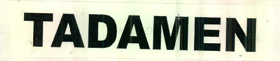 Tadamen Device mark 2536660 Trademark