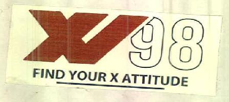 Xv98 Find Your X Attitude Device mark 2659670 Trademark