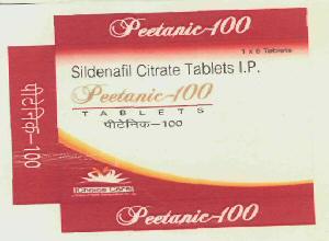 Peetanic-100 (label) Device mark 2771769 Trademark