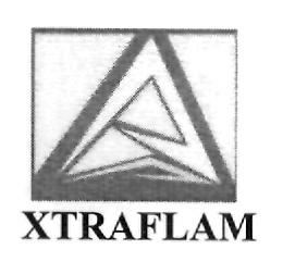 Xtraflam (label) Device mark 2129634 Trademark