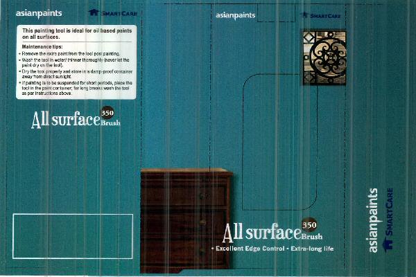 Asianpaints All Surface 350 Brush Device mark 2398761 Trademark