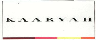 Kaaryah (label) Device mark 2540042 Trademark