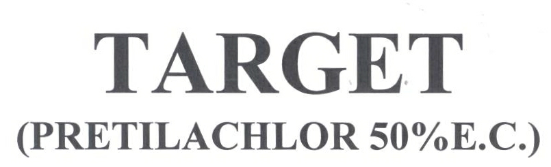 Target (pretilachlor 50%e.c.) Device mark 2197354 Trademark